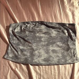 Gray Tube Top